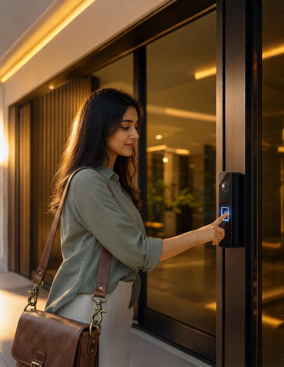 Biometric Entry at Gate